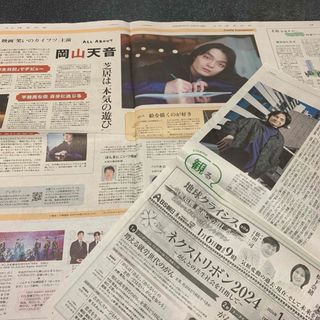 24)   POP STYLE  岡山天音　ポップスタイル　讀賣新聞　夕刊(印刷物)