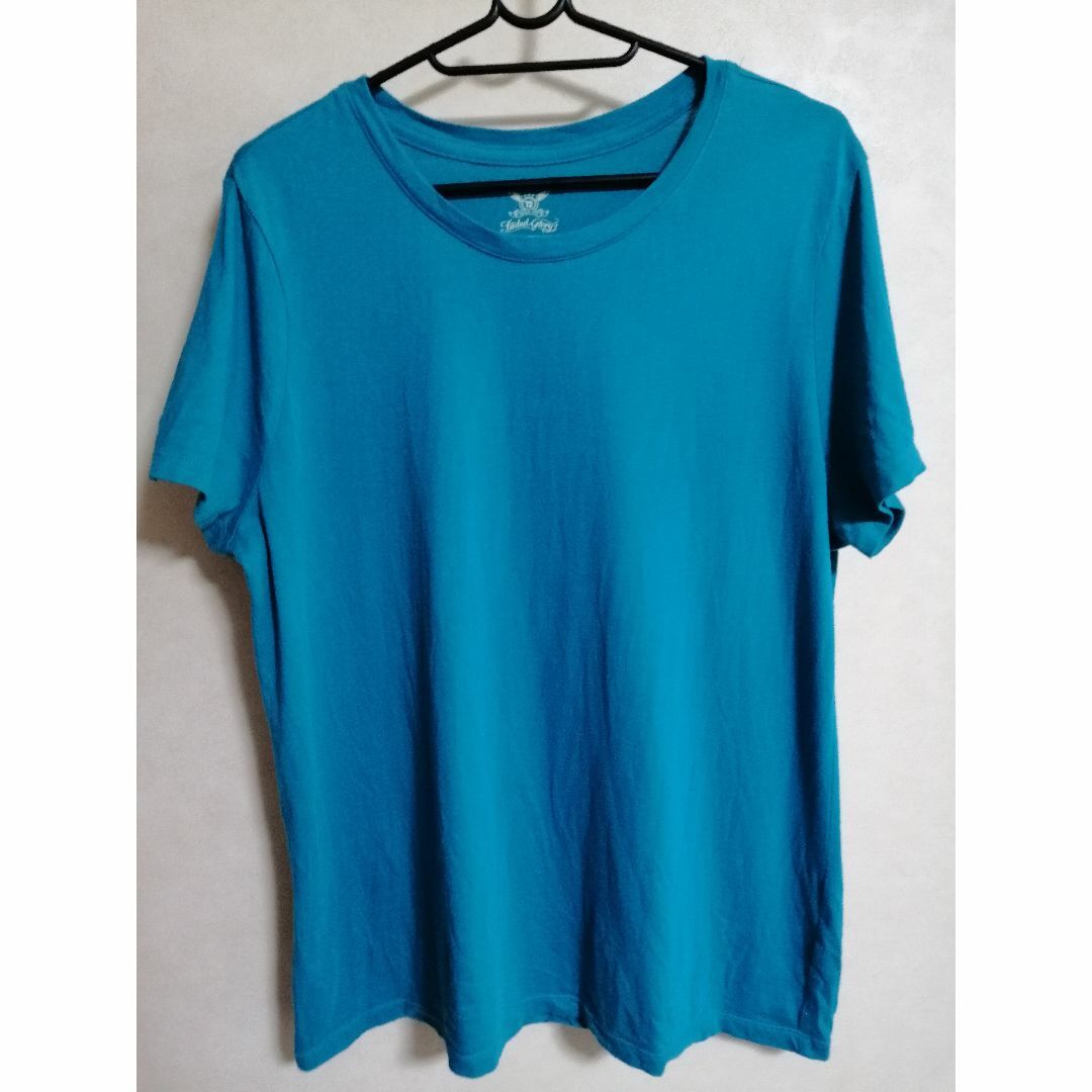 Faded Glory　レディース　ミディアムグリーン　Tシャツ レディースのトップス(Tシャツ(半袖/袖なし))の商品写真
