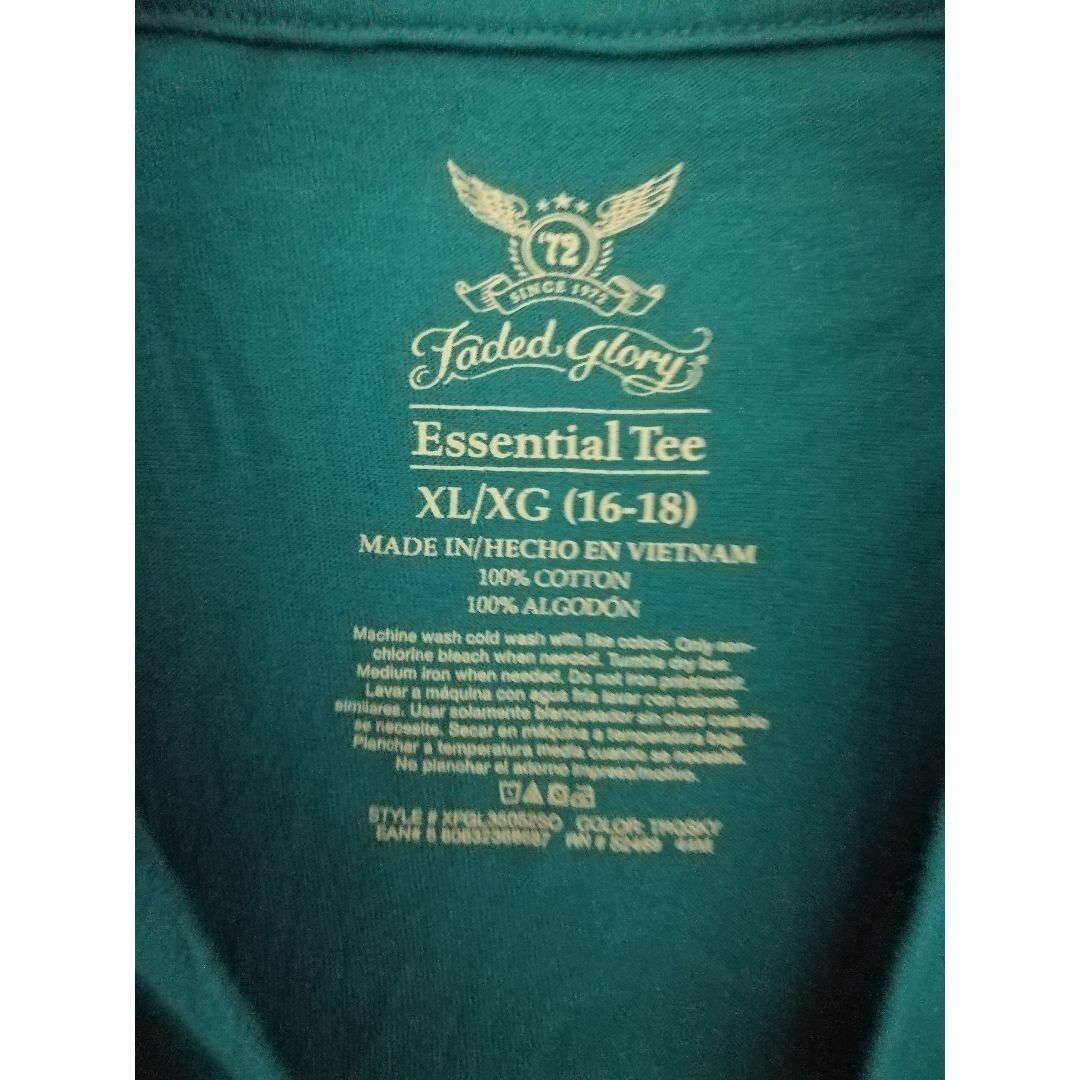 Faded Glory　レディース　ミディアムグリーン　Tシャツ レディースのトップス(Tシャツ(半袖/袖なし))の商品写真
