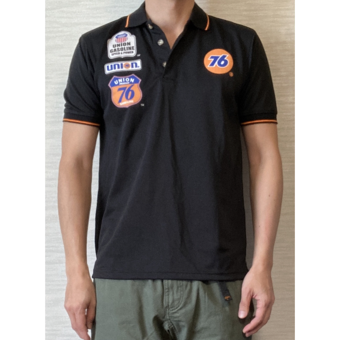 76 Lubricants(セブンティーシックスルブリカンツ)の【76 Lubricants】Polo Shirt/Black/M メンズのトップス(ポロシャツ)の商品写真