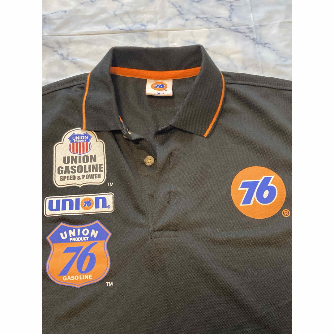 76 Lubricants(セブンティーシックスルブリカンツ)の【76 Lubricants】Polo Shirt/Black/M メンズのトップス(ポロシャツ)の商品写真