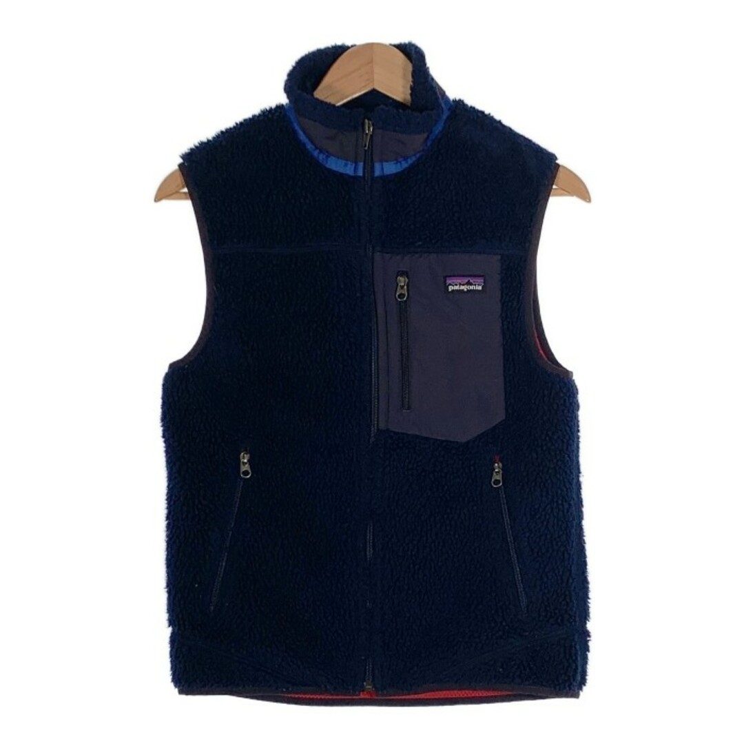 patagonia(パタゴニア)のpatagonia パタゴニア Classic Retro-X Vest クラシックレトロXベスト フリース ネイビー 23047FA13 Size XS メンズのジャケット/アウター(その他)の商品写真