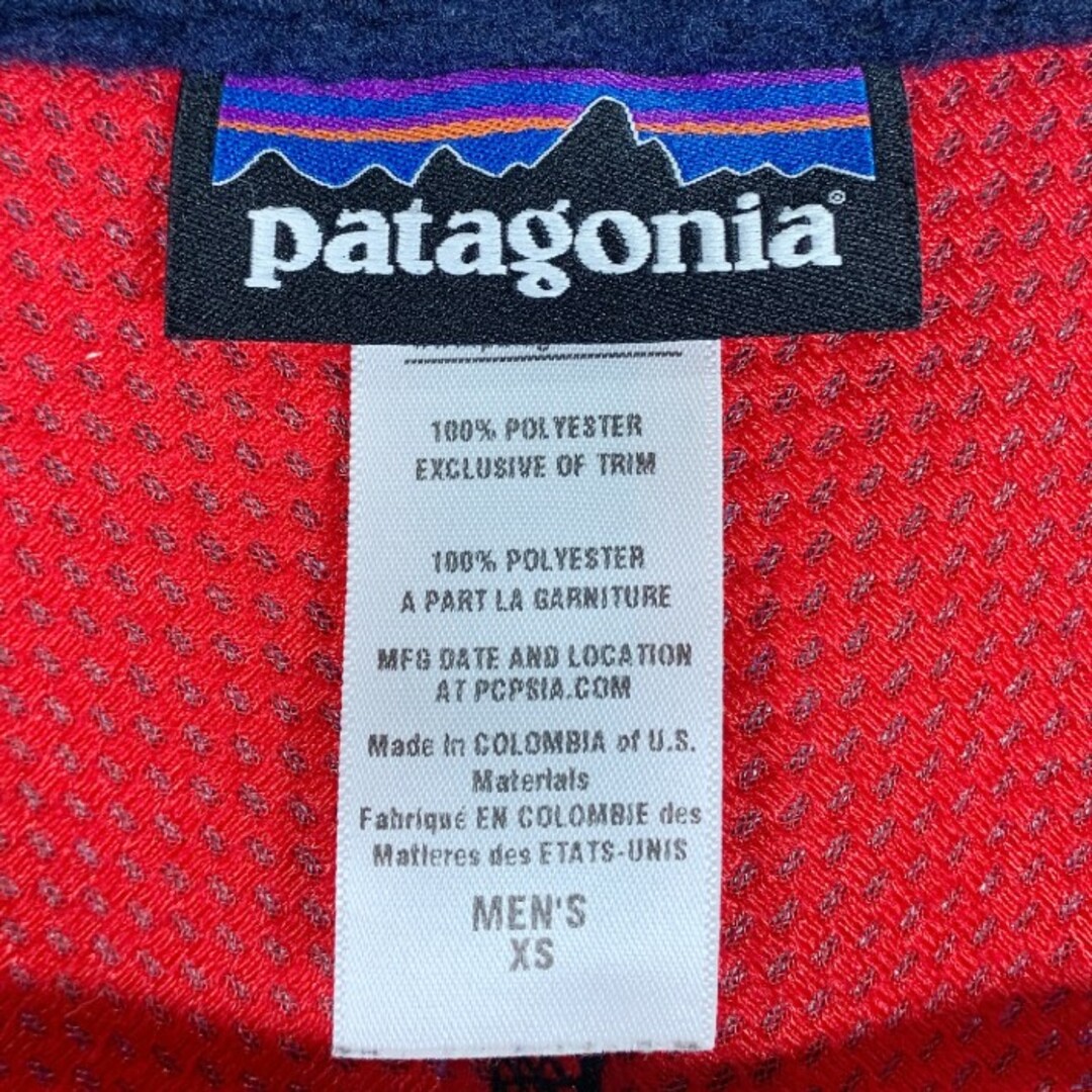 patagonia(パタゴニア)のpatagonia パタゴニア Classic Retro-X Vest クラシックレトロXベスト フリース ネイビー 23047FA13 Size XS メンズのジャケット/アウター(その他)の商品写真