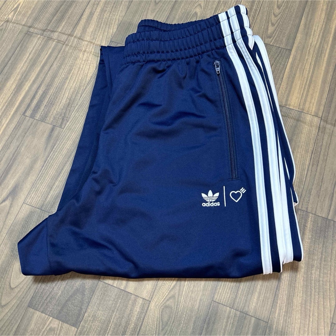 HUMAN MADE(ヒューマンメイド)のHUMANMADE adidas ファイヤーバード トラックパンツ Lサイズ古着 メンズのトップス(ジャージ)の商品写真