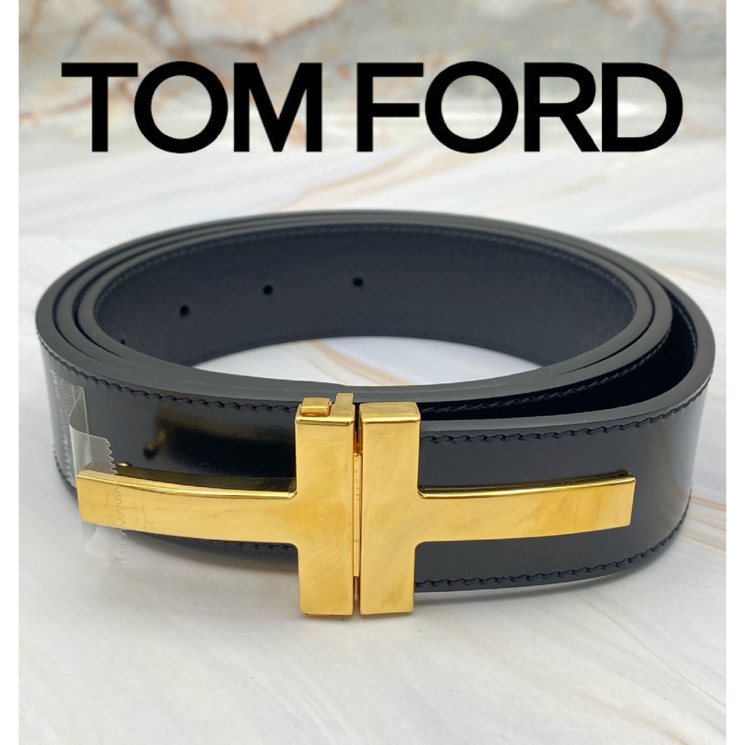 TOM FORD(トムフォード)のTOM FORD トム　フォード　ベルト ブラック メンズ メンズのファッション小物(ベルト)の商品写真