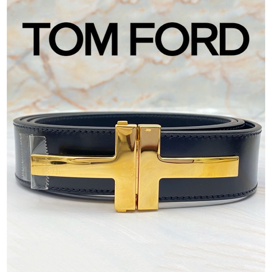 TOM FORD - TOM FORD トム フォード ベルト ブラック メンズの TOM FORD - TOM FORD トム フォード ベルト ブラック メンズの