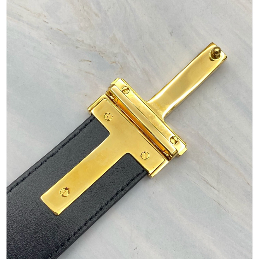 TOM FORD - TOM FORD トム フォード ベルト ブラック メンズの TOM FORD - TOM FORD トム フォード ベルト ブラック メンズの