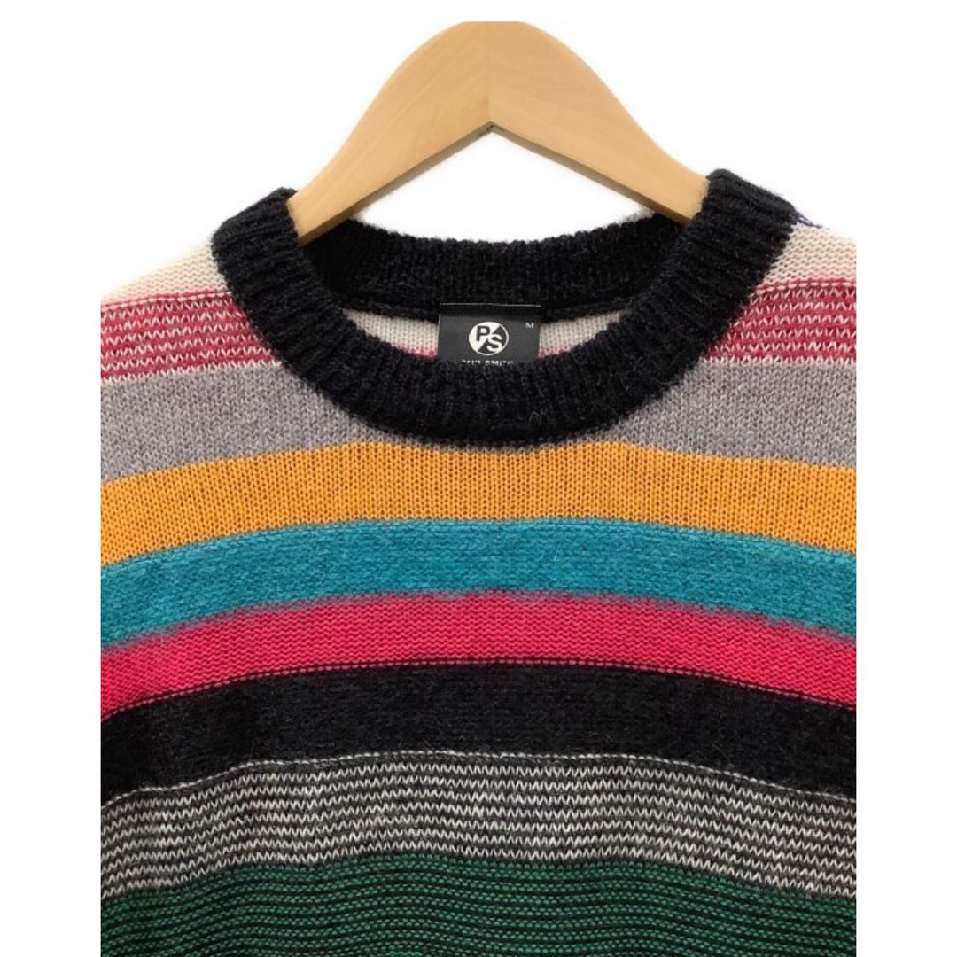 Paul Smith(ポールスミス)のポールスミス Paul smith マルチカラー モヘヤ混 ニットセーター M メンズのトップス(ニット/セーター)の商品写真