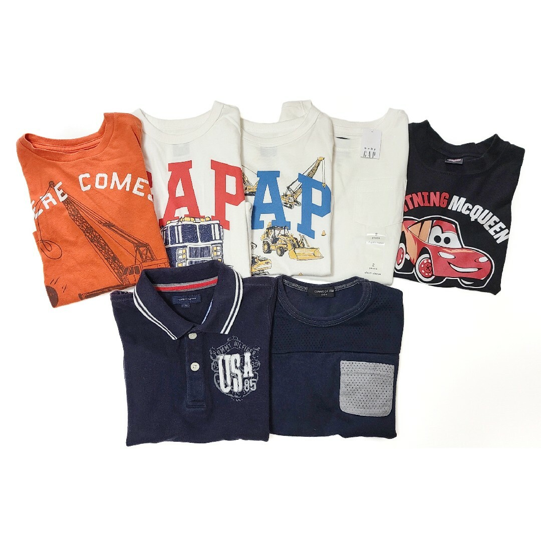 GAP(ギャップ)の* 90〜小さめ100 サイズ 11点セット * キッズ/ベビー/マタニティのキッズ服男の子用(90cm~)(Tシャツ/カットソー)の商品写真