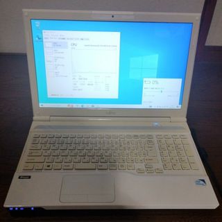 フジツウ(富士通)のLIFEBOOK FMVA42KW　SSD化　バッテリ寿命(ノートPC)