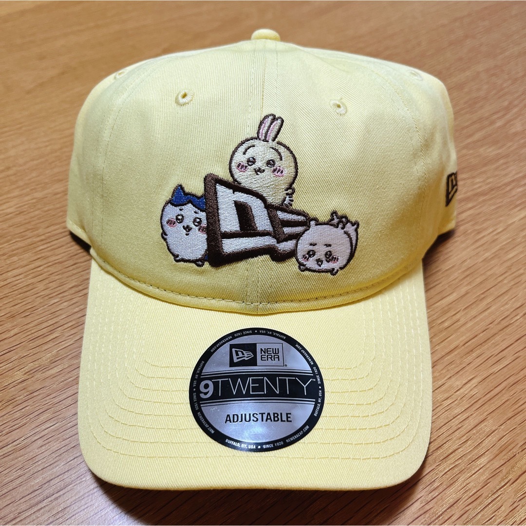 ちいかわ NEW ERA コラボ 9TWENTY FLAGトリオ ソフトイエローカラー