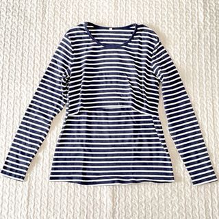 バースデイ(バースデイ)の【SALE】マタニティトップス　授乳口付　授乳服　バースデイ　ロングTシャツ(マタニティトップス)