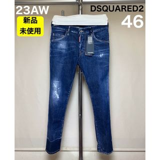 ディースクエアード(DSQUARED2)の新品 46 23AW DSQUARED2 スキニーデニム SKATER 5757(デニム/ジーンズ)