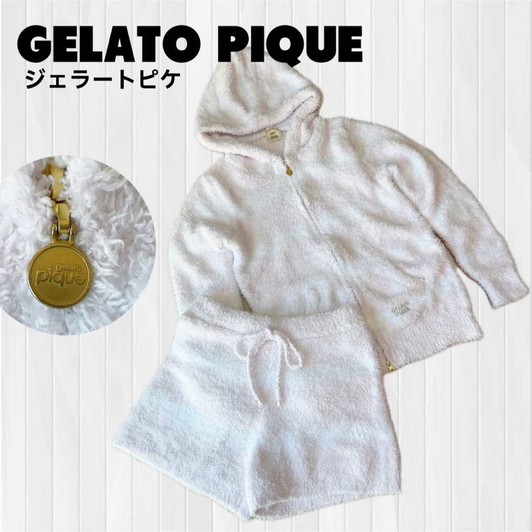 gelato pique(ジェラートピケ)のジェラートピケ GELATO PIQUE ジェラピケ セットアップ ルームウェア レディースのルームウェア/パジャマ(ルームウェア)の商品写真