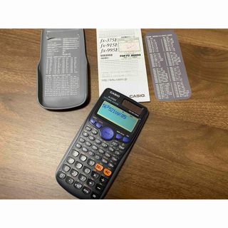 カシオ(CASIO)のCASIO 関数電卓機　fx-375ES(オフィス用品一般)