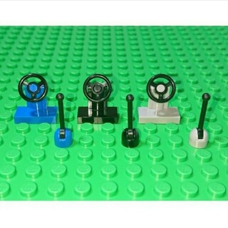 レゴ(Lego)の【新品】LEGO ハンドル＆レバー《３Ａ》レゴ ブロック 車部品(その他)