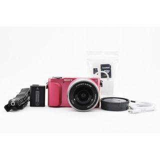 ソニー(SONY)の【美品】SONY NEX-3N パワーズームレンズキット《ショット数1399回》(ミラーレス一眼)