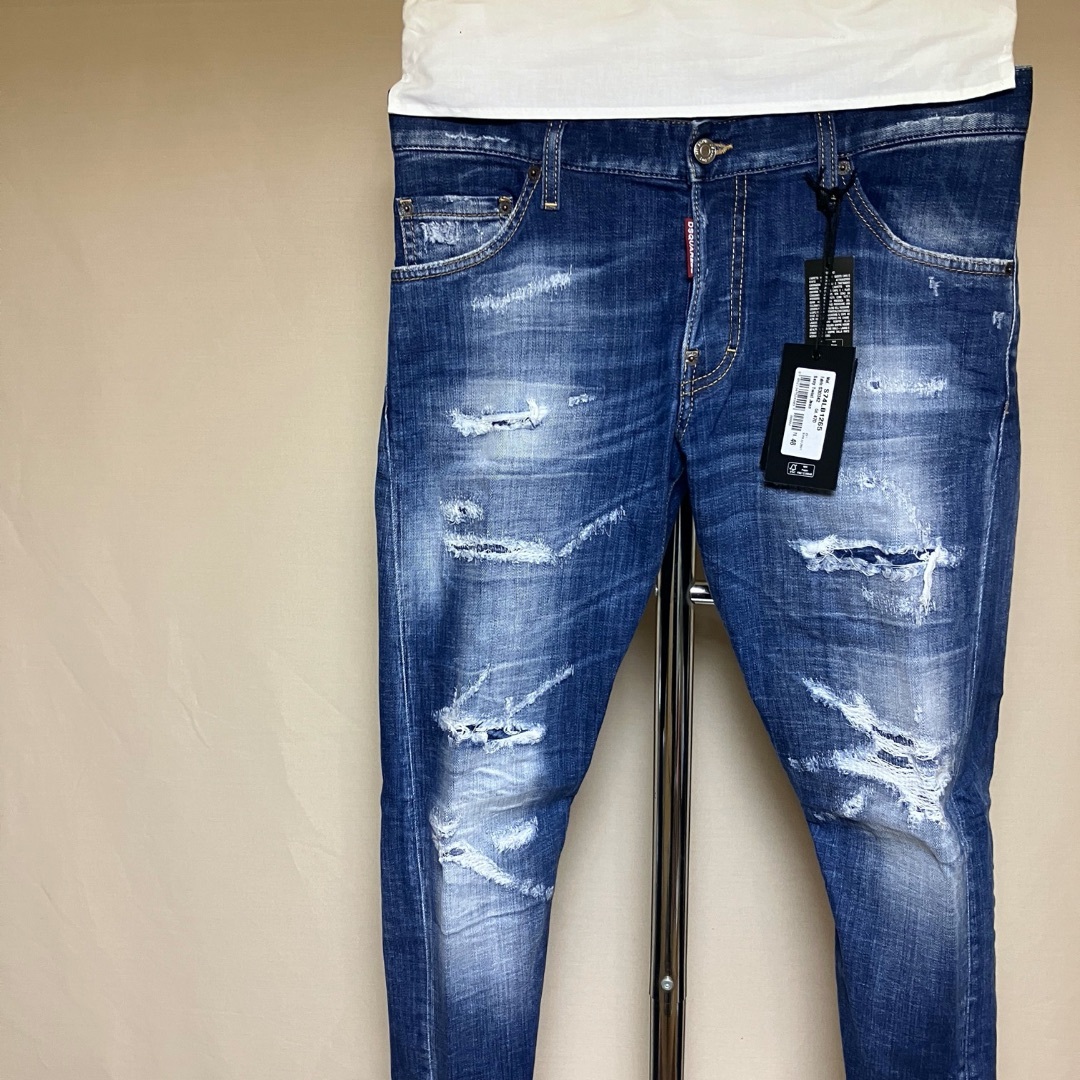 DSQUARED2(ディースクエアード)の新品 48 23ss DSQUARED2 Sexy Twist 4854 メンズのパンツ(デニム/ジーンズ)の商品写真