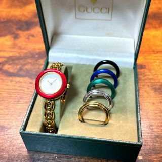 Gucci - 【美品】☆GUCCI☆ウェブ 手巻き 腕時計 バングル ビンテージ Gucci - 【美品】☆GUCCI☆ウェブ 手巻き 腕時計 バングル ビンテージ
