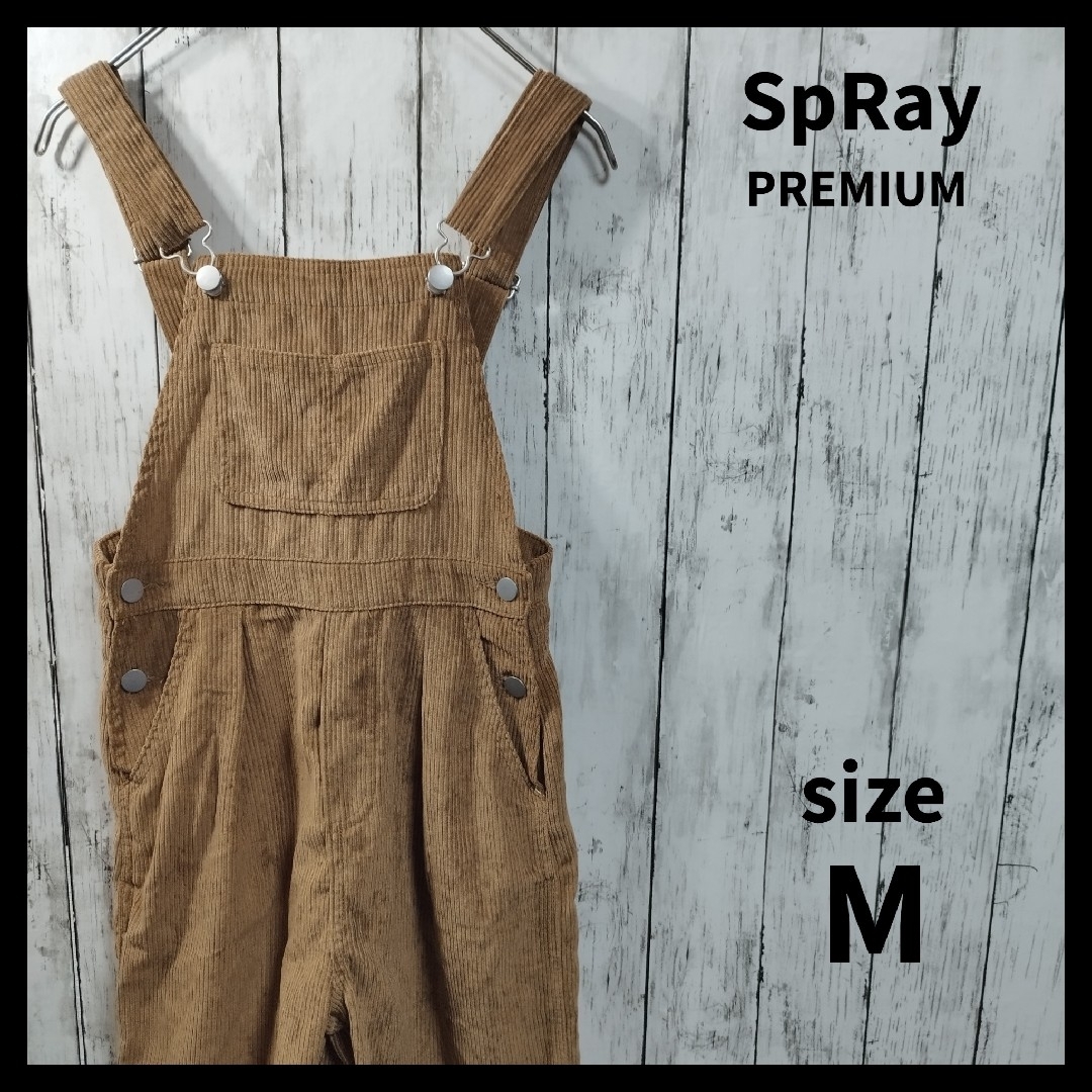 SpRay(スプレイ)の【SpRay PREMIUM】Corduroy Overall レディースのパンツ(サロペット/オーバーオール)の商品写真