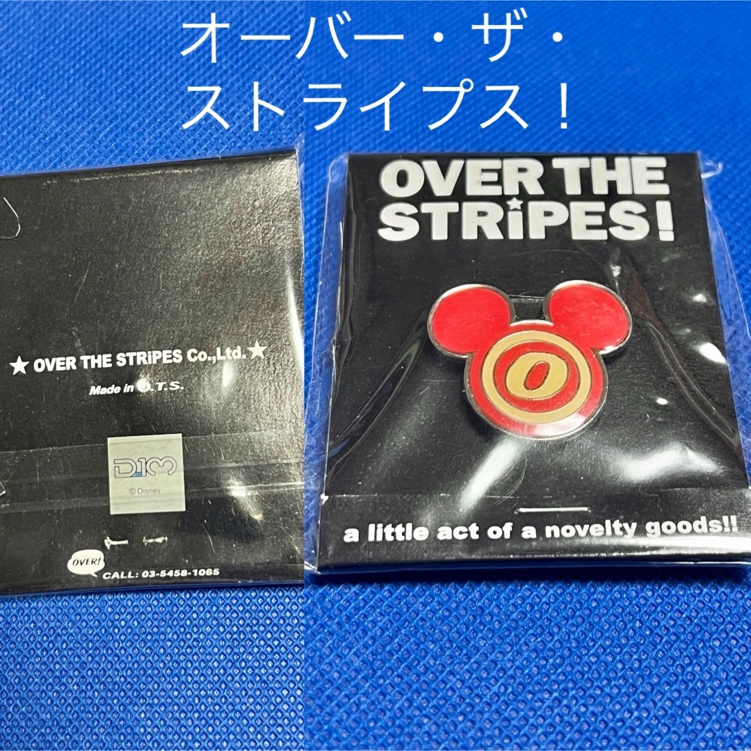 OVER THE STRIPES(オーバーザストライプス)のOVER THE STRIPES⭐️ミッキー⭐️ピンバッジ❣️ディズニー⭐️ エンタメ/ホビーのアニメグッズ(バッジ/ピンバッジ)の商品写真