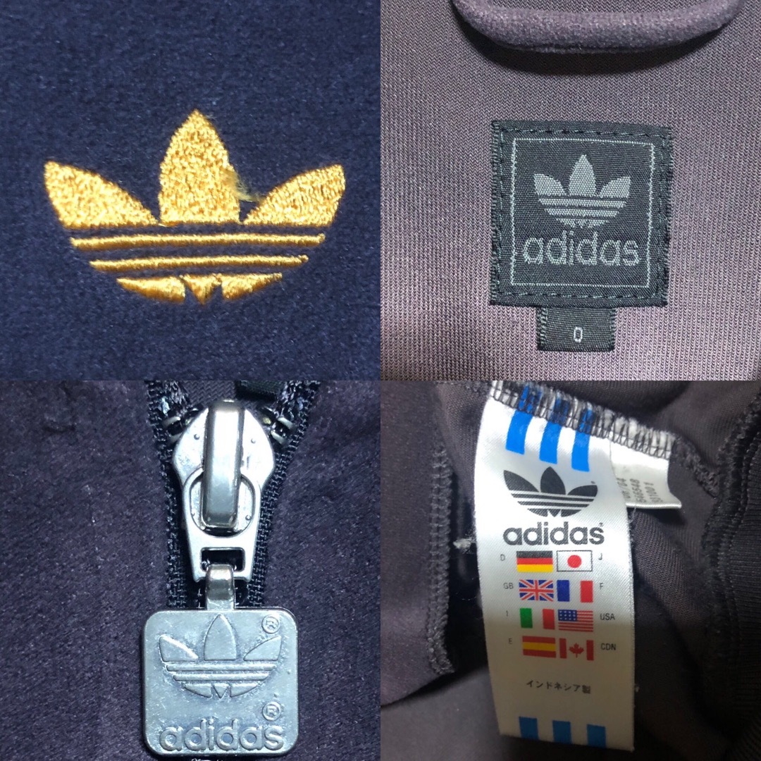 Originals（adidas）(オリジナルス)の希少XLブラウンベロア⭐️90s adidas トラックジャケットvintage メンズのトップス(ジャージ)の商品写真