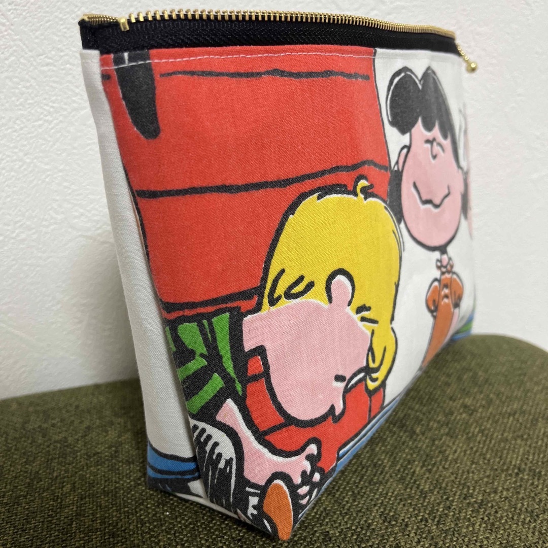 PEANUTS(ピーナッツ)のSALE⭐️PEANUTS おっきなポーチ ハンドメイドのファッション小物(ポーチ)の商品写真