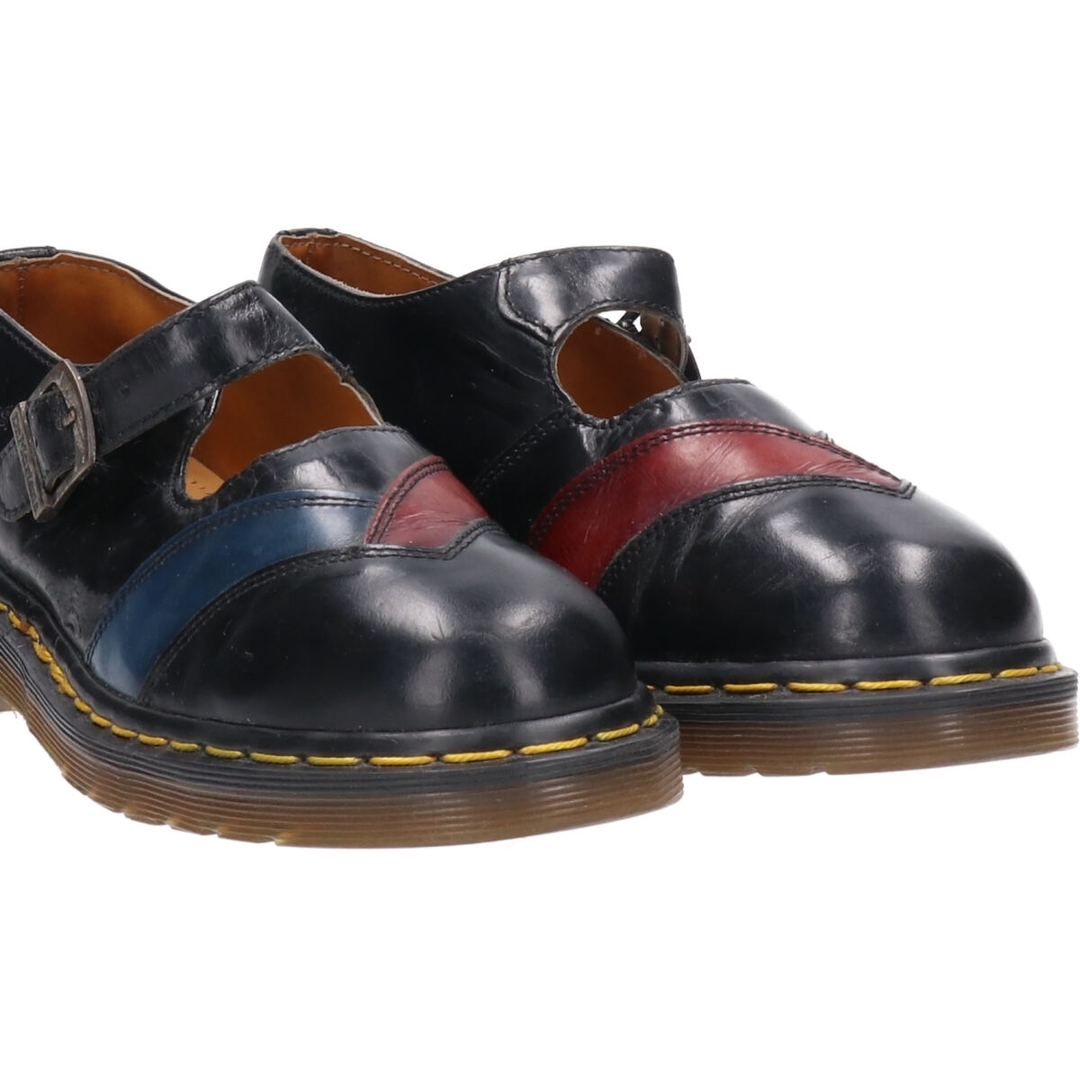 Dr.Martens(ドクターマーチン)の古着 ドクターマーチン Dr.Martens ストラップシューズ 英国製 4 レディース22.5cm /saa009289 レディースの靴/シューズ(ブーツ)の商品写真