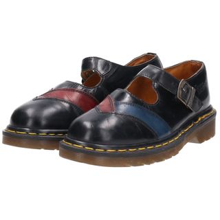 ドクターマーチン(Dr.Martens)の古着 ドクターマーチン Dr.Martens ストラップシューズ 英国製 4 レディース22.5cm /saa009289(ブーツ)