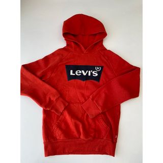 リーバイス(Levi's)のリーバイス　赤　パーカー　フーディー　140(Tシャツ/カットソー)