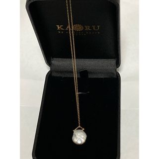 カオル(KAORU)の美品　カオル　kaoru 花びら　ネックレス　k10 YG(ネックレス)