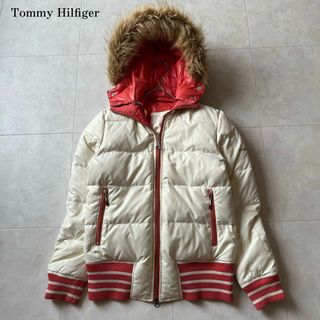 トミーヒルフィガー(TOMMY HILFIGER)のTommy Hilfiger リバーシブルダウンジャケット　フードファー取外し可(ダウンジャケット)