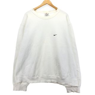 ナイキ(NIKE)の古着 90年代 ナイキ NIKE ロゴスウェットシャツ トレーナー USA製 メンズXL ヴィンテージ /eaa415949(スウェット)