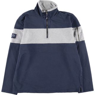 ノーティカ(NAUTICA)の古着 ノーティカ NAUTICA ハーフジップスウェットシャツ トレーナー メンズM /eaa415918(スウェット)