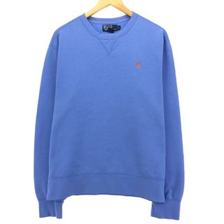 ラルフローレン(Ralph Lauren)の古着 ラルフローレン Ralph Lauren POLO by Ralph Lauren ワンポイントロゴスウェットシャツ トレーナー メンズL /eaa415964(スウェット)