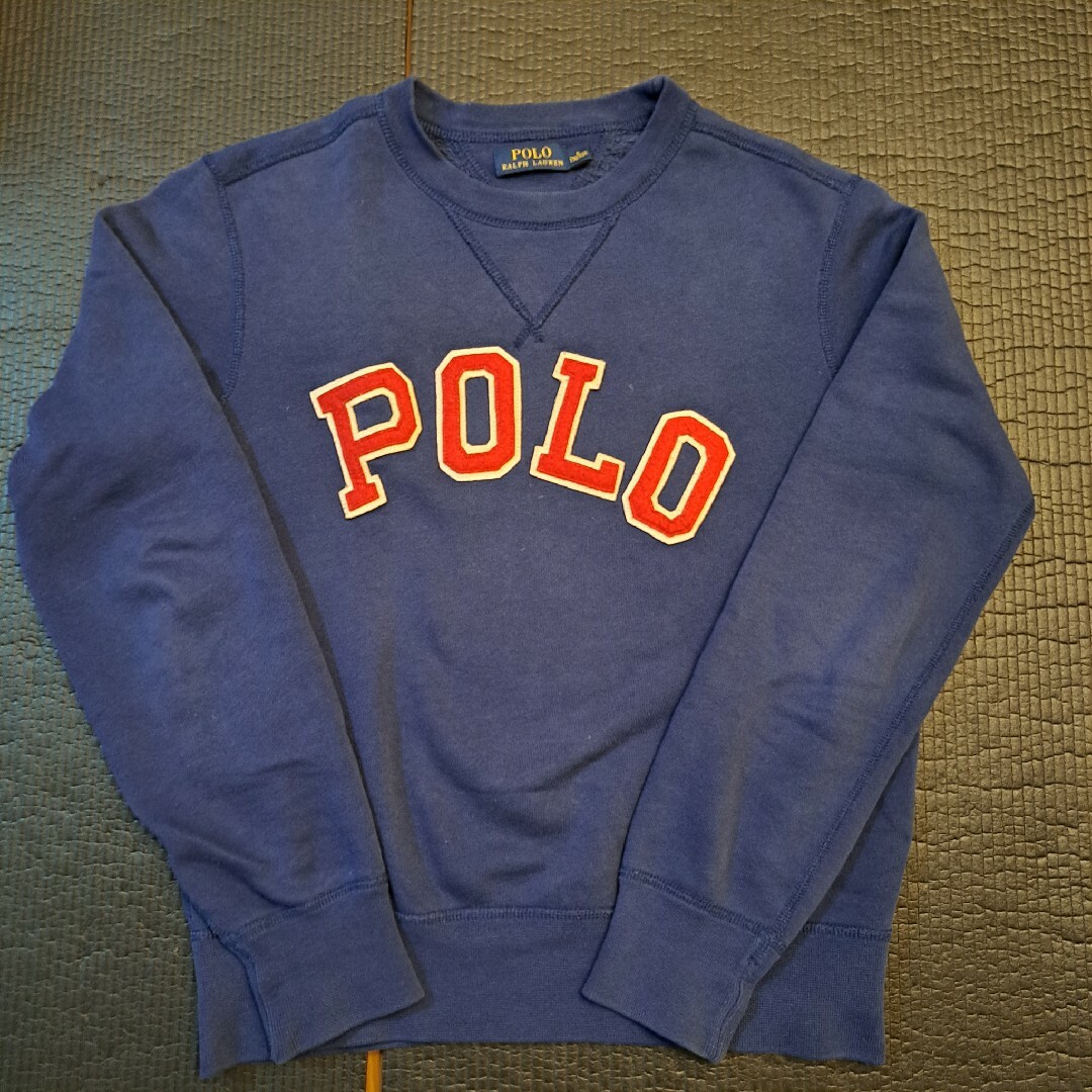 POLO RALPH LAUREN(ポロラルフローレン)のポロラルフローレン　ビッグロゴ　トレーナー　スウェット　ネイビー メンズのトップス(スウェット)の商品写真