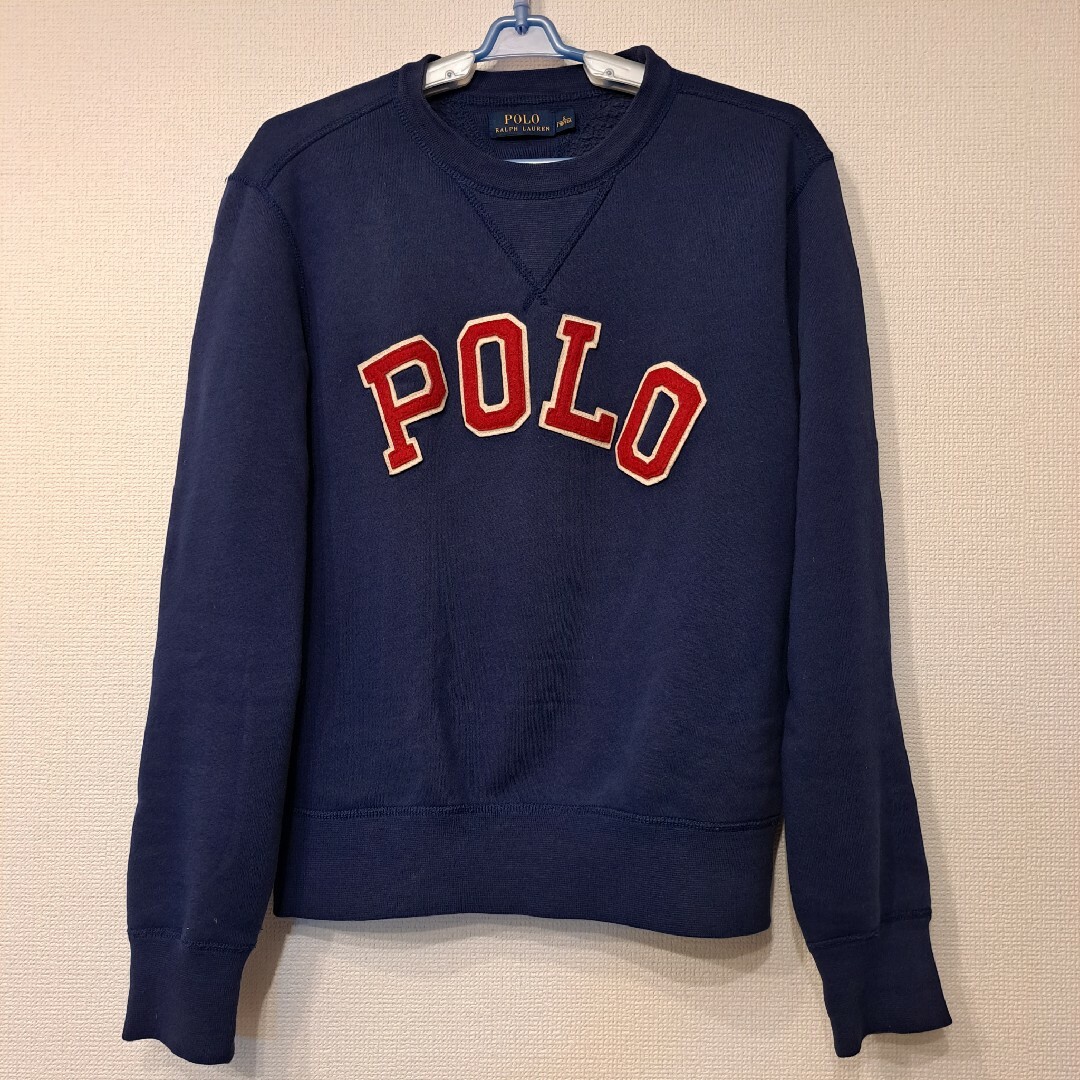 POLO RALPH LAUREN(ポロラルフローレン)のポロラルフローレン　ビッグロゴ　トレーナー　スウェット　ネイビー メンズのトップス(スウェット)の商品写真