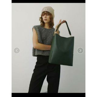 ランデブー(RANDEBOO)のRANDEBOO bucket bag　DGRN   ハンドバッグ(ショルダーバッグ)