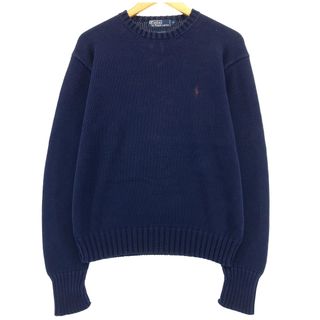 ラルフローレン(Ralph Lauren)の古着 ラルフローレン Ralph Lauren POLO by Ralph Lauren コットンニットセーター レディースM /eaa389542(ニット/セーター)