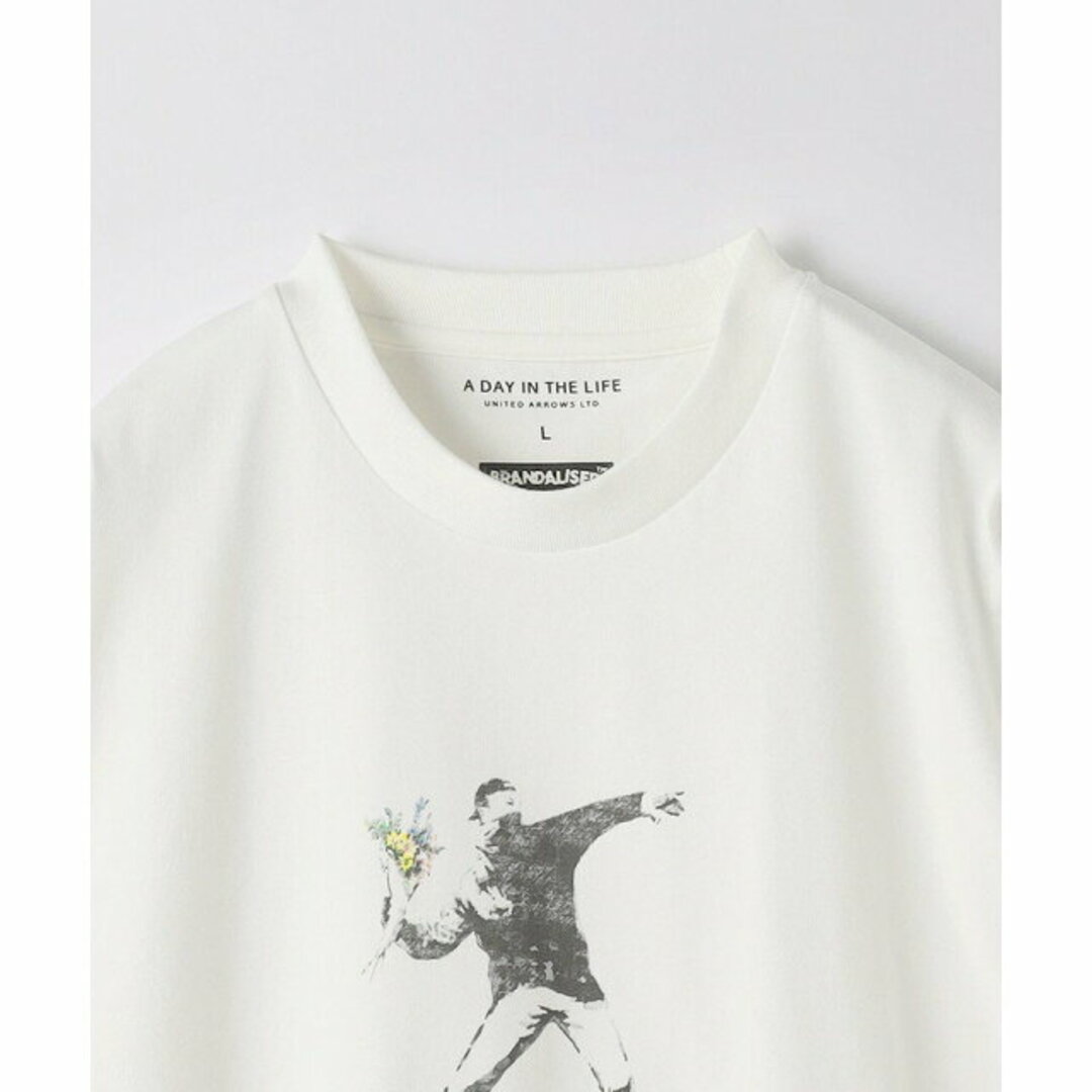 a day in the life(アデイインザライフ)の【WHITE】BOMB リラックス プルオーバー<A DAY IN THE LIFE> メンズのトップス(Tシャツ/カットソー(半袖/袖なし))の商品写真