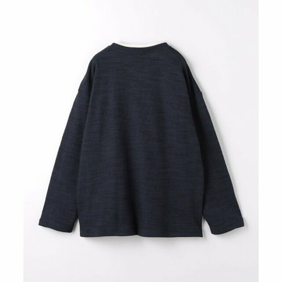 a day in the life(アデイインザライフ)の【NAVY】【L】ドビーワッフル レイヤードカットソー<A DAY IN THE LIFE> メンズのトップス(Tシャツ/カットソー(半袖/袖なし))の商品写真