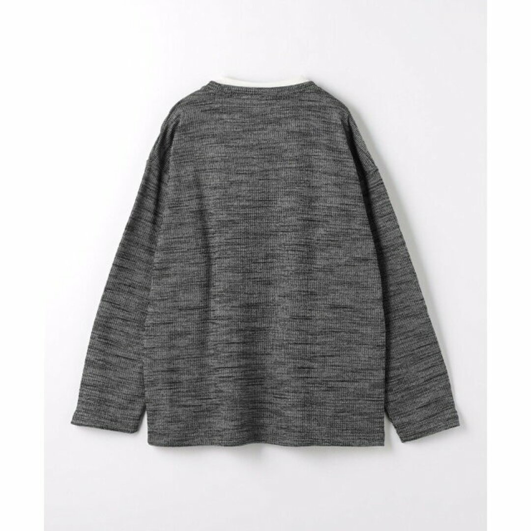 a day in the life(アデイインザライフ)の【DK.GRAY】【L】ドビーワッフル レイヤードカットソー<A DAY IN THE LIFE> メンズのトップス(Tシャツ/カットソー(半袖/袖なし))の商品写真