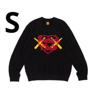 100%CASHMEヒューマンメイドKAWS MADE KNIT SWEATER