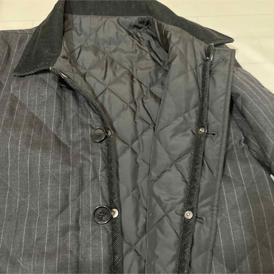 NEIGHBORHOOD(ネイバーフッド)の大特価❗️美品❗️テイジンメンズショップ アウター ブルゾン 黒/グレー メンズのジャケット/アウター(ダウンジャケット)の商品写真