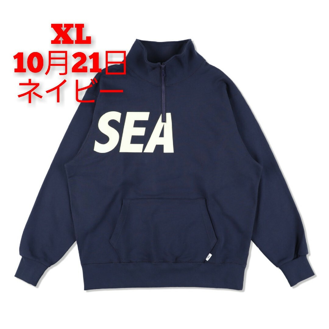 WIND AND SEA Sea Half Zip Tops 