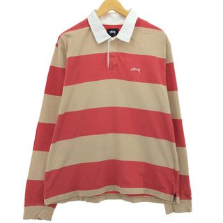 着丈675STUSSY ステューシー Stripe Long Tshirt