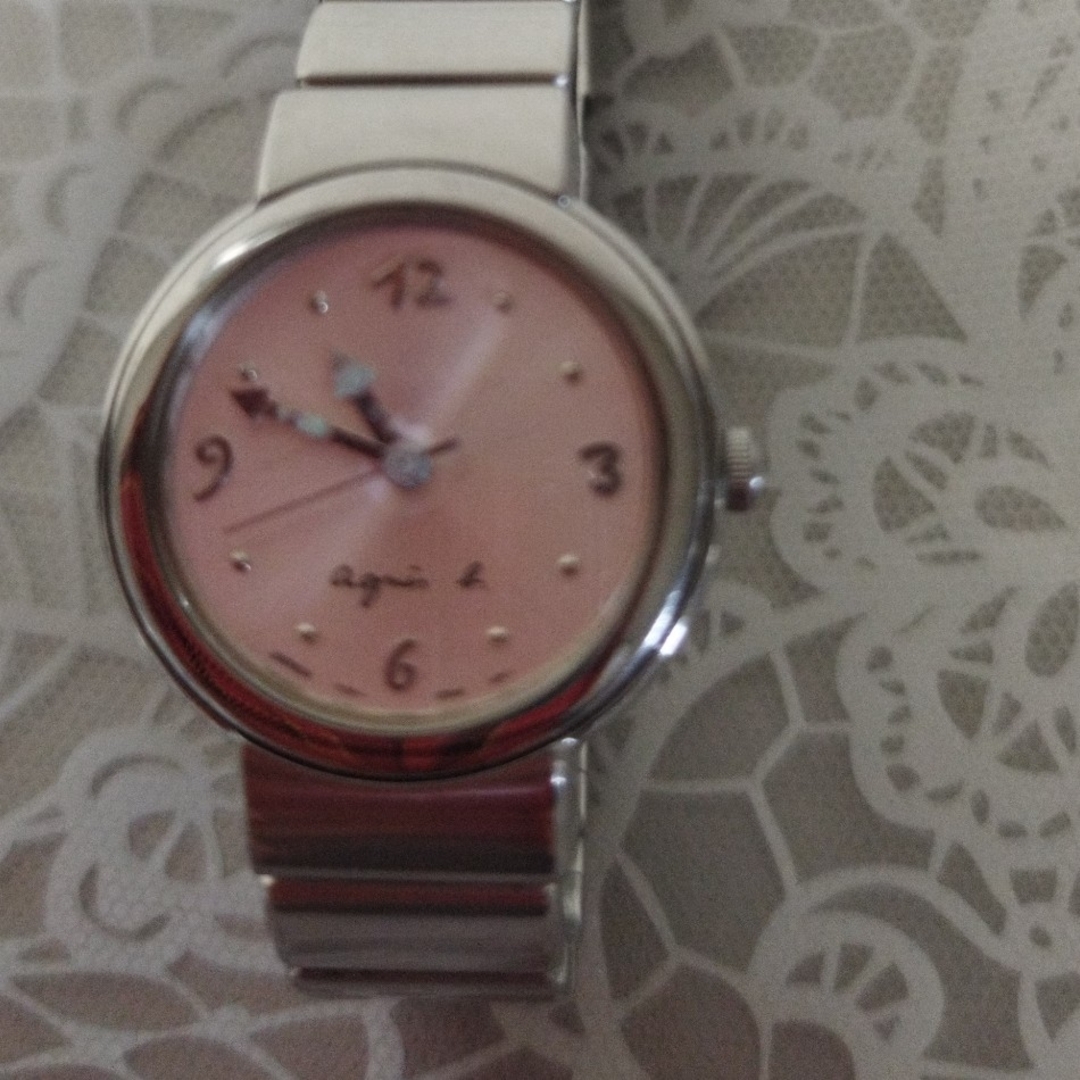 agnes b.(アニエスベー)のagnes b アニエスベー 腕時計 ピンク レディースのファッション小物(腕時計)の商品写真