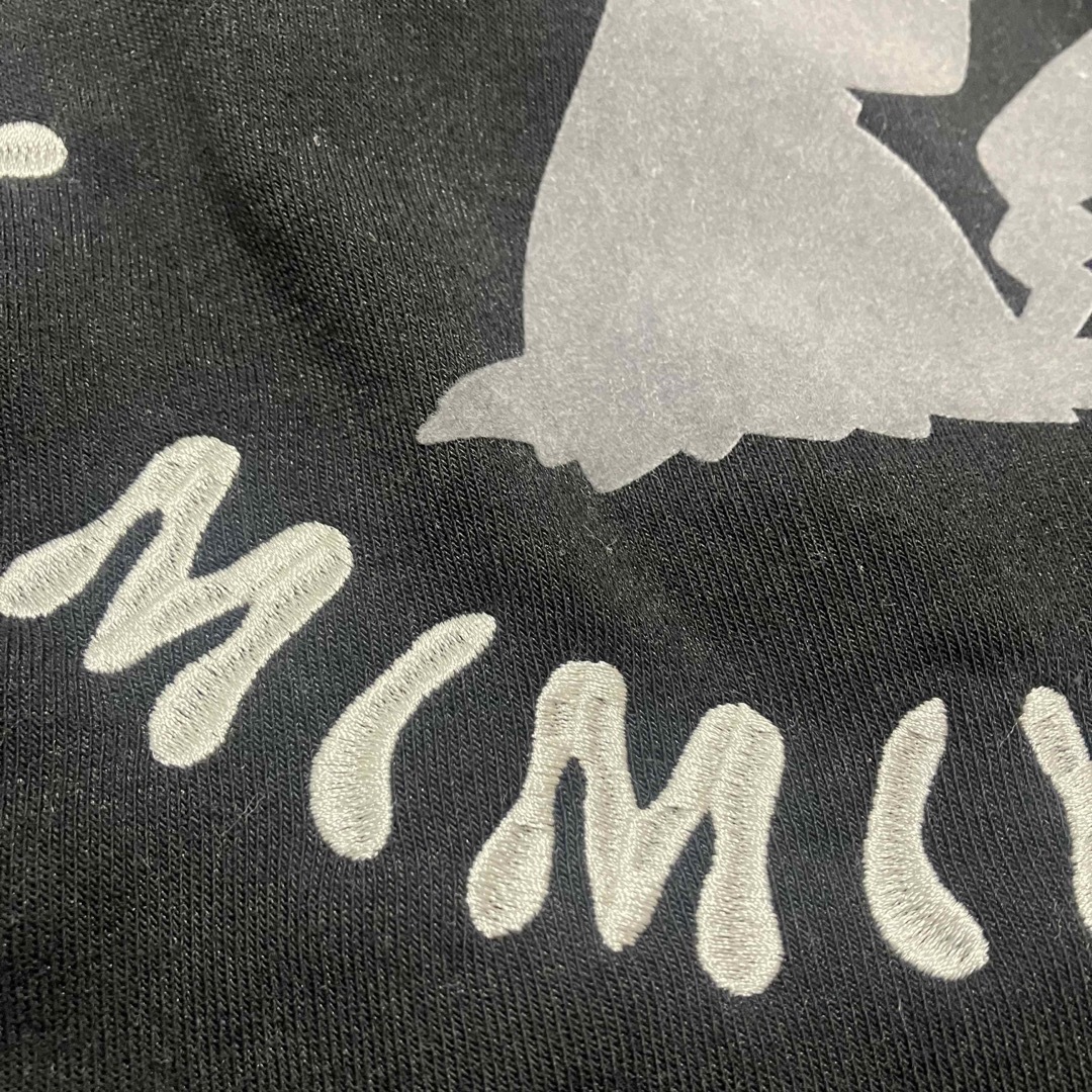 ポケモン(ポケモン)の新品　ポケモン　ミミッキュ　トレーナー　裏起毛　長袖　L 黒　刺繍 メンズのトップス(Tシャツ/カットソー(七分/長袖))の商品写真