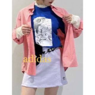 アディダス(adidas)の【美品】アディダス　半袖カットソー(Tシャツ(半袖/袖なし))