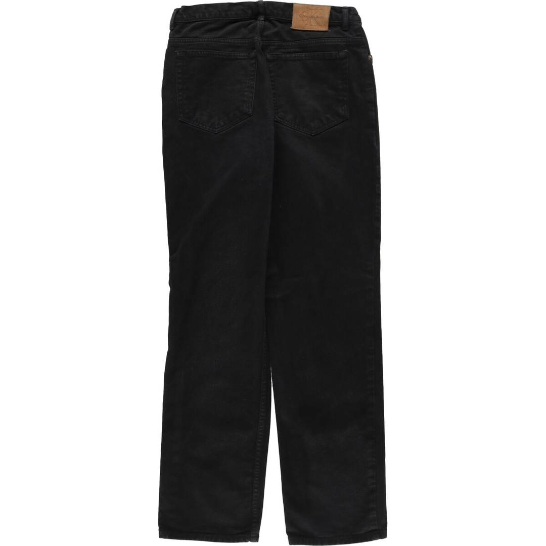 Calvin Klein(カルバンクライン)の古着 カルバンクライン Calvin klein JEANS ブラックデニムパンツ レディースL(w29) /eaa414206 レディースのパンツ(デニム/ジーンズ)の商品写真